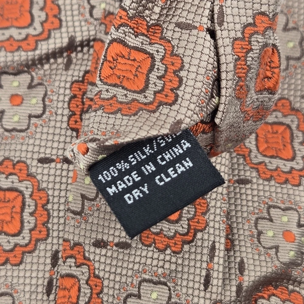 Graham & Lockwood Vintage Colored Tie 100% Silk